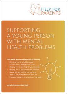 Supporting a young person with mental health problems